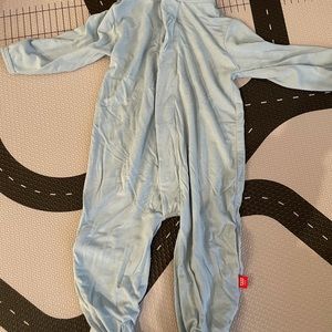 Light Blue Modal Footie PJ